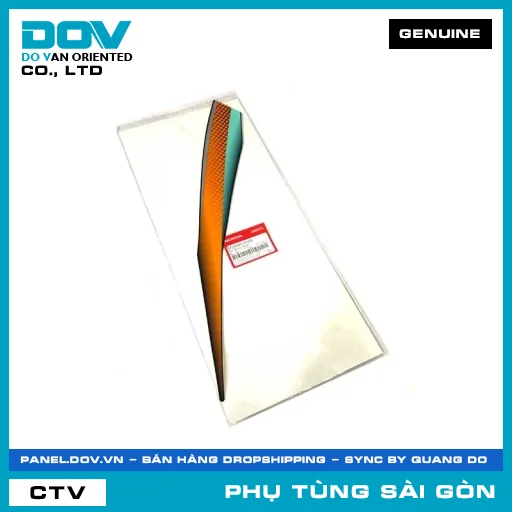TEM CỐP PHẢI *B142P* | HONDA PARTS CODE 87105KFL710ZB — 87105KFL710ZB