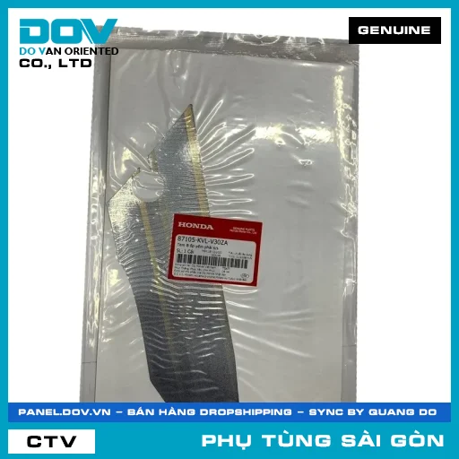 TEM B ỐP YẾM PHẢI S/S | HONDA PARTS CODE 87105KVLV30ZA — 87105KVLV30ZA