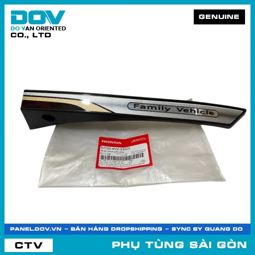 BỘ ỐP NHỰA SƯỜN PHẢI | HONDA PARTS CODE 87105KVV930ZA — 87105KVV930ZA