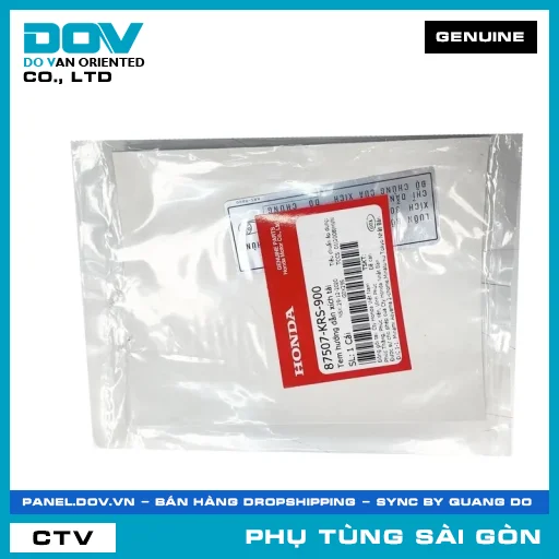 TEM B.ỐP YẾM TRÁI *R315P* | HONDA PARTS CODE 87106KVL940ZA — 87106KVL940ZA