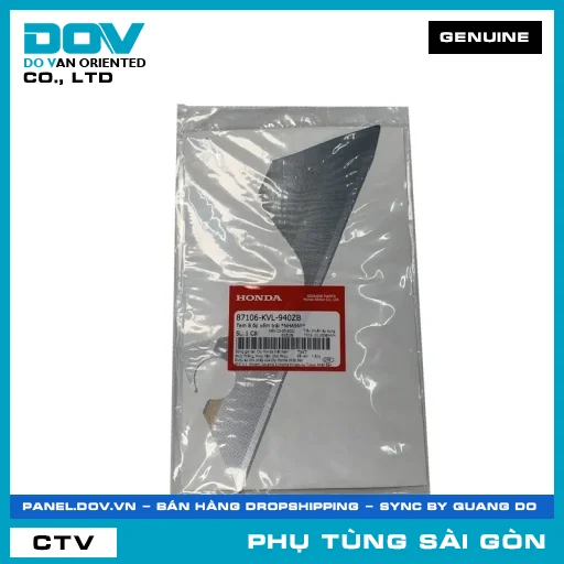 TEM B.ỐP YẾM TRÁI *NHA96P* | HONDA PARTS CODE 87106KVL940ZB — 87106KVL940ZB