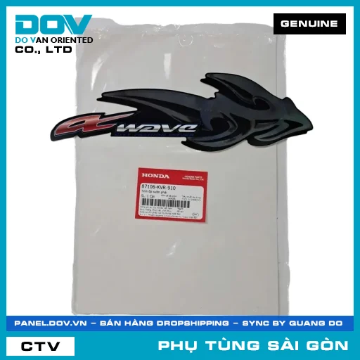 TEM ỐP SƯỜN PHẢI | HONDA PARTS CODE 87106KVR910 — 87106KVR910