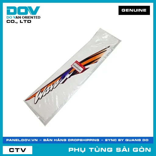 TEM ỐP SƯỜN PHẢI *R203M* | HONDA PARTS CODE 87107KRS860ZB — 87107KRS860ZB