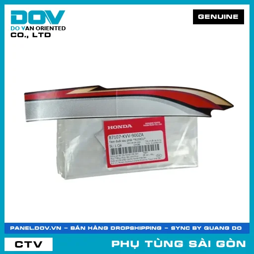 TEM ĐUÔI SAU PHẢI *R150CU* | HONDA PARTS CODE 87107KVV900ZA — 87107KVV900ZA