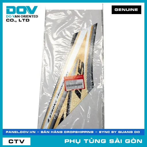 TEM ỐP CỐP PHẢI *NHA69P* | HONDA PARTS CODE 87107KYL920ZA — 87107KYL920ZA