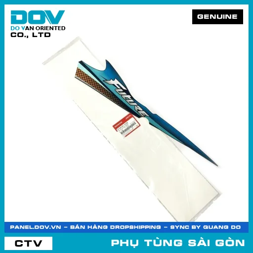 TEM ỐP SƯỜN TRÁI *B142P* | HONDA PARTS CODE 87108KFL710ZB — 87108KFL710ZB