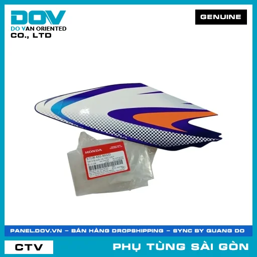 TEM A ỐP SƯỜN TRÁI *PB171MU* | HONDA PARTS CODE 87108KRS860ZD — 87108KRS860ZD