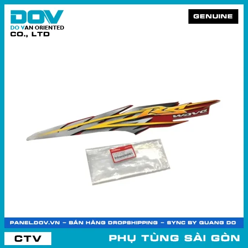 TEM ỐP SƯỜN TRÁI *R263* | HONDA PARTS CODE 87108KTL640ZC — 87108KTL640ZC