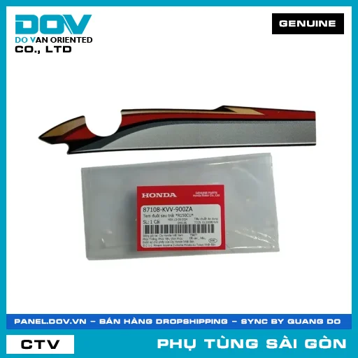 TEM ĐUÔI SAU TRÁI *R150CU* | HONDA PARTS CODE 87108KVV900ZA — 87108KVV900ZA