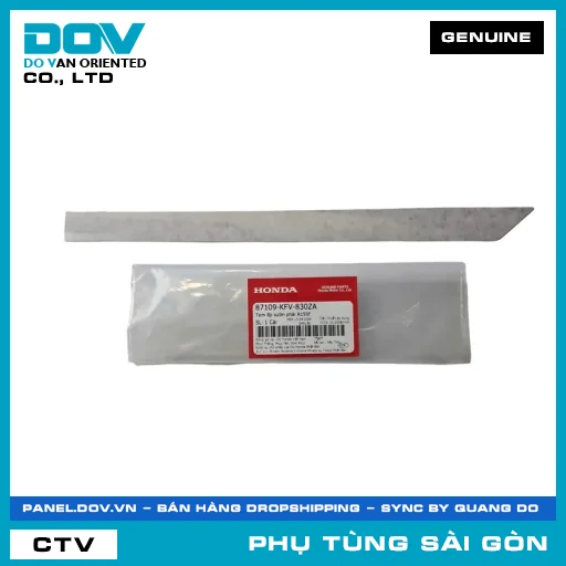 TEM ỐP SƯỜN PHẢI R150F | HONDA PARTS CODE 87109KFV830ZA — 87109KFV830ZA