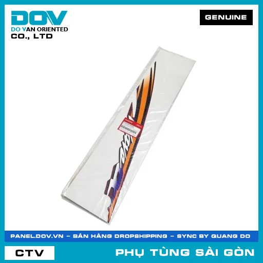 TEM B ỐP SƯỜN TRÁI *R203M* | HONDA PARTS CODE 87109KRS860ZB — 87109KRS860ZB
