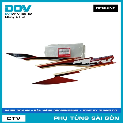 TEM ỐP SƯỜN PHẢI *R313C* | HONDA PARTS CODE 87109KVLV30ZA — 87109KVLV30ZA