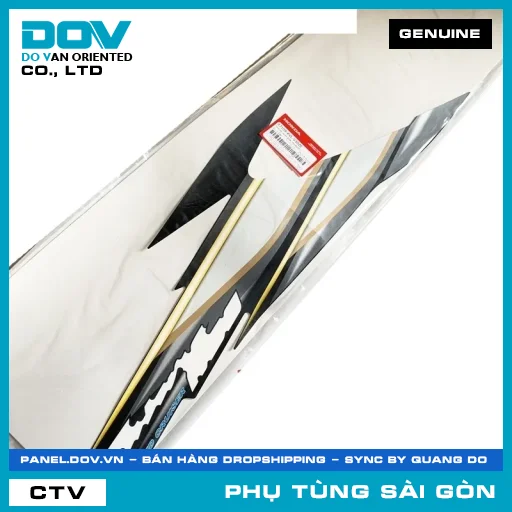 TEM ỐP SƯỜN PHẢI *NHA69P* | HONDA PARTS CODE 87109KVLV30ZE — 87109KVLV30ZE