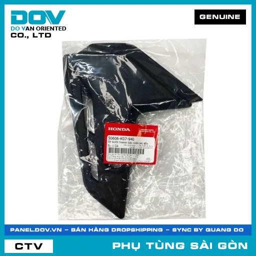 TEM ỐP ĐUÔI SAU *B142P* | HONDA PARTS CODE 87110KRS860ZC — 87110KRS860ZC