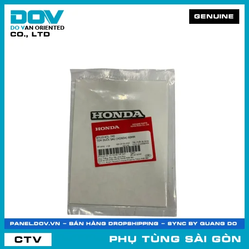 TEM ĐUÔI SAU (HONDA) 60MM | HONDA PARTS CODE 87110KTL740 — 87110KTL740