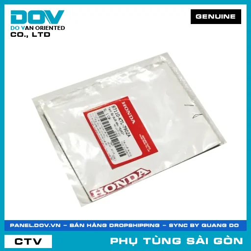 TEM ỐP ĐUÔI SAU *R263* | HONDA PARTS CODE 87110KTL790ZA — 87110KTL790ZA