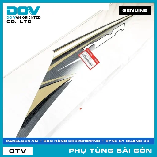 TEM ỐP SƯỜN TRÁI *NHA96P* | HONDA PARTS CODE 87110KYL900ZC — 87110KYL900ZC