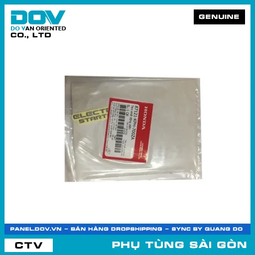 TEM KHỞI ĐỘNG ĐIỆN | HONDA PARTS CODE 87121KPH700ZA — 87121KPH700ZA