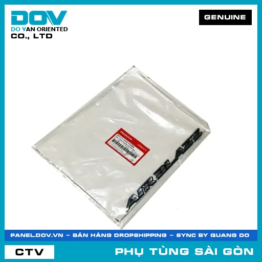 BIỂU TƯỢNG ỐP SƯỜN CHỮ AIR BLA | HONDA PARTS CODE 87121KVGV10ZA — 87121KVGV10ZA