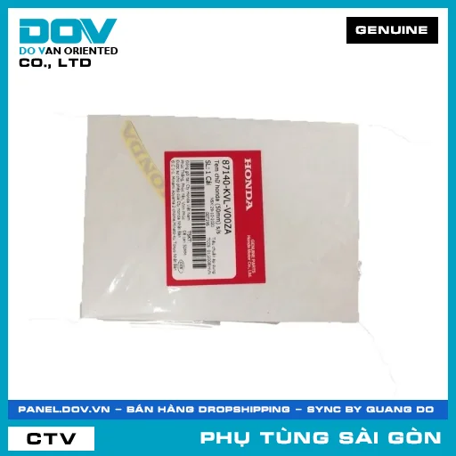 TEM CHỮ HONDA (50MM) S/S | HONDA PARTS CODE 87140KVLV00ZA — 87140KVLV00ZA