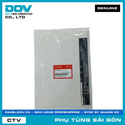 TEM THÔNG SỐ LỐP VÀ XÍCH TẢI | HONDA PARTS CODE 87505K56V00 — 87505K56V00