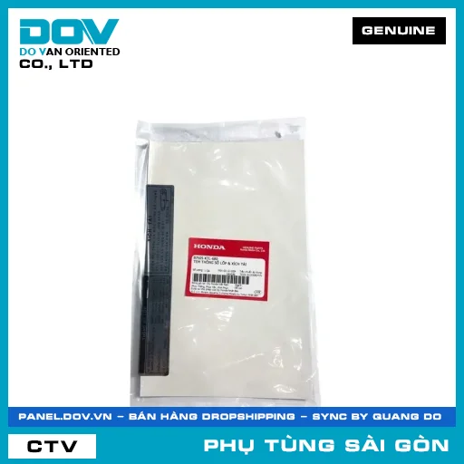 TEM THÔNG SỐ LỐP & XÍCH TẢI | HONDA PARTS CODE 87505KTL680 — 87505KTL680