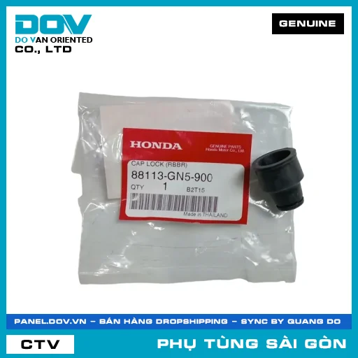 CHỤP CAO SU ỐC KHOÁ KIẾNG | HONDA PARTS CODE 88113GN5900 — 88113GN5900