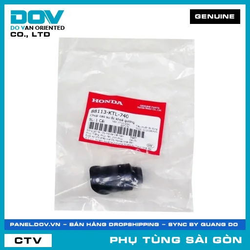 CHỤP CAO SU ỐC KHOÁ KIẾNG | HONDA PARTS CODE 88113KTL740 — 88113KTL740