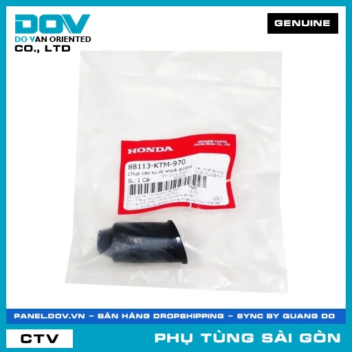 CHỤP CAO SU ỐC KHOÁ KIẾNG | HONDA PARTS CODE 88113KTM970 — 88113KTM970