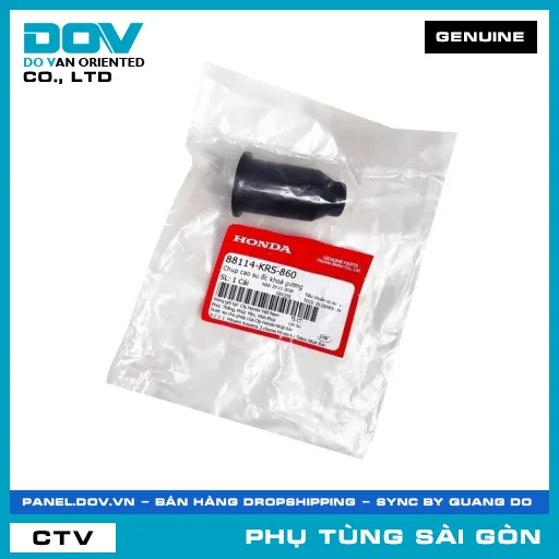 CHỤP CAO SU ỐC KHOÁ KIẾNG | HONDA PARTS CODE 88114KRS860 — 88114KRS860
