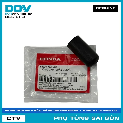 CAO SU CHỤP CHÂN KIẾNG | HONDA PARTS CODE 88119K12V00 — 88119K12V00