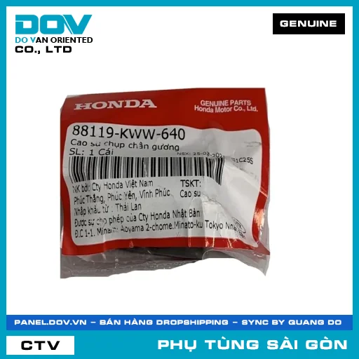 CAO SU CHỤP CHÂN KIẾNG | HONDA PARTS CODE 88119KWW640 — 88119KWW640