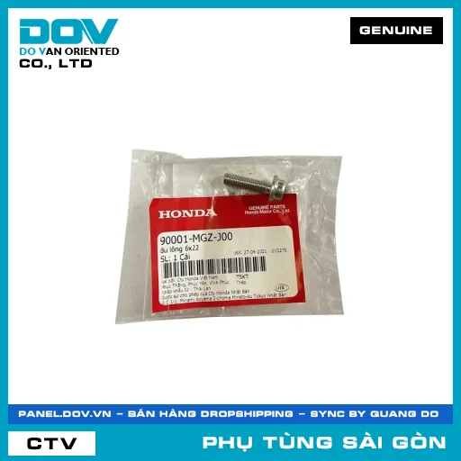 BU LÔNG 6X22 | HONDA PARTS CODE 90001MGZJ00 — 90001MGZJ00