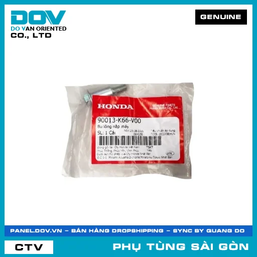 BU LÔNG NẮP MÁY | HONDA PARTS CODE 90013K66V00 — 90013K66V00