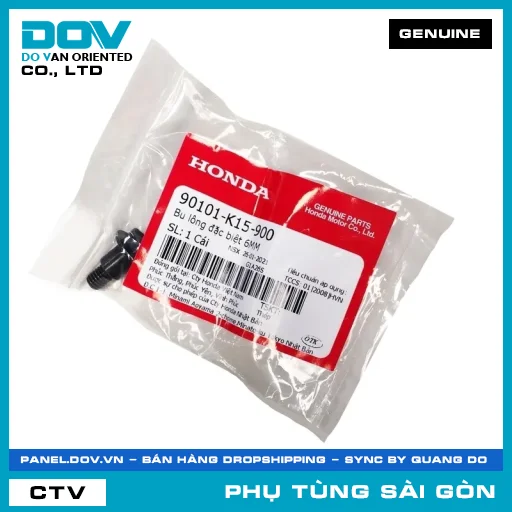 BU LÔNG ĐẶC BIỆT 6MM | HONDA PARTS CODE 90101K15900 — 90101K15900