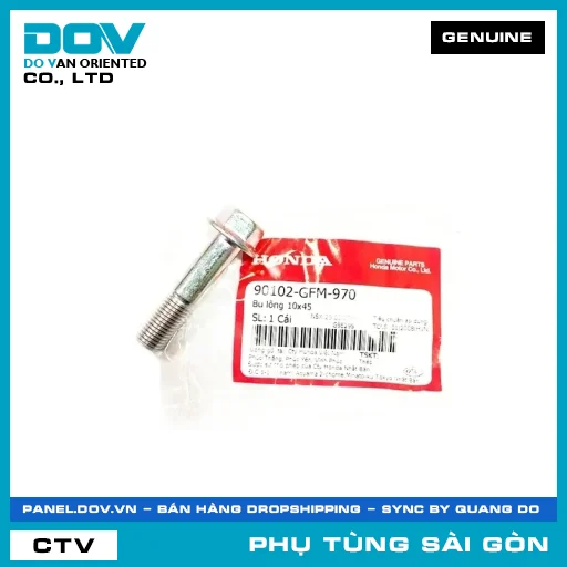BU LÔNG 10X45 | HONDA PARTS CODE 90102GFM970 — 90102GFM970