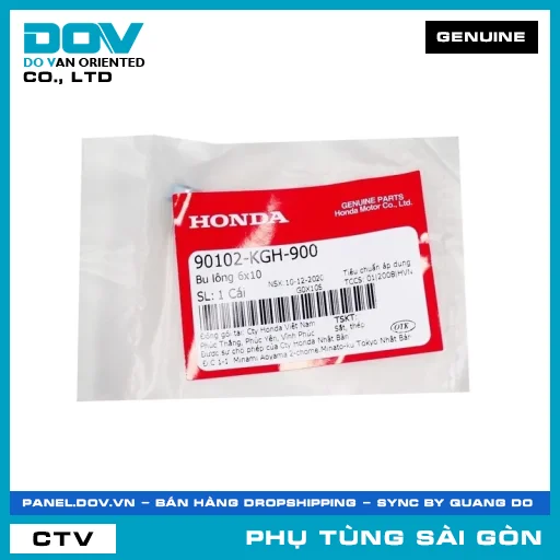 BU LÔNG 6X10 | HONDA PARTS CODE 90102KGH900 — 90102KGH900