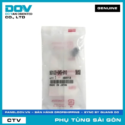 VÍT BẮT ĐÈN TRƯỚC | HONDA PARTS CODE 90103GN5910 — 90103GN5910