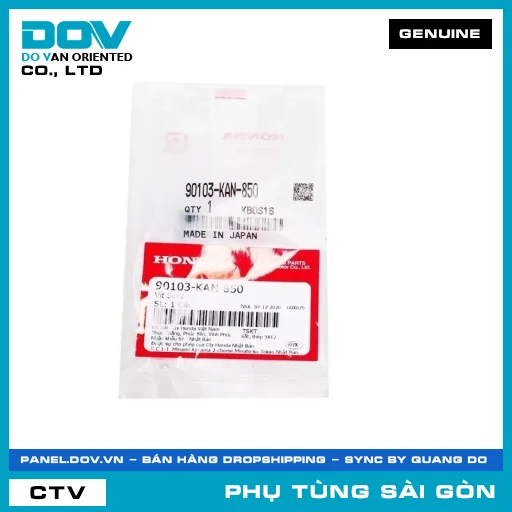 VÍT 5X12 | HONDA PARTS CODE 90103KAN850 — 90103KAN850