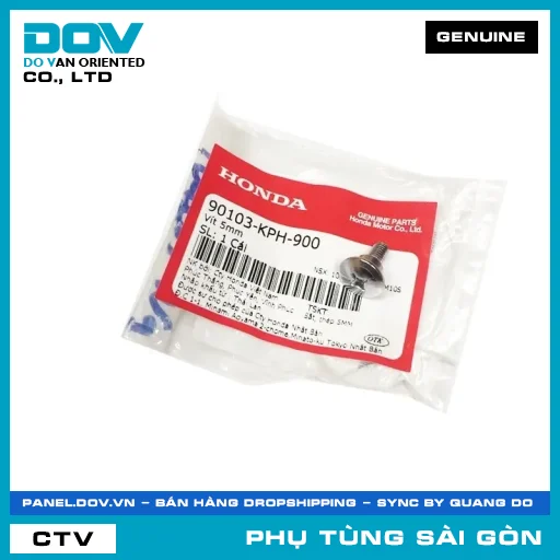 VÍT 5MM | HONDA PARTS CODE 90103KPH900 — 90103KPH900