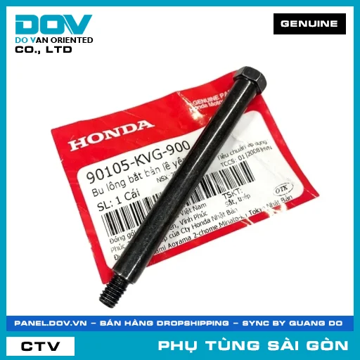 BU LÔNG BẮT BẢN LỀ YÊN | HONDA PARTS CODE 90105KVG900 — 90105KVG900