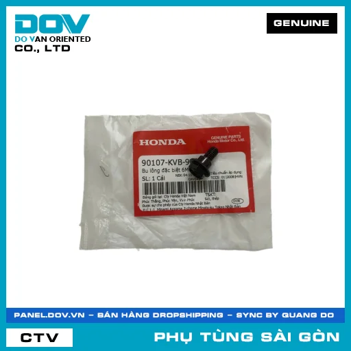 BU LÔNG ĐẶC BIỆT 6MM | HONDA PARTS CODE 90107KVB900 — 90107KVB900