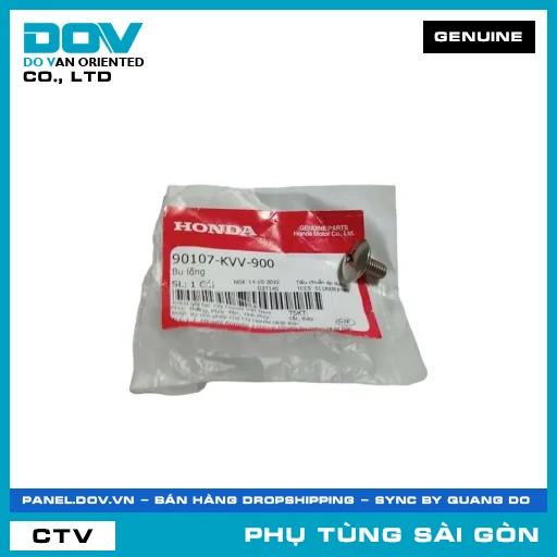 BU LÔNG | HONDA PARTS CODE 90107KVV900 — 90107KVV900
