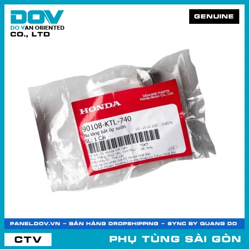 BU LÔNG BẮT ỐP SƯỜN | HONDA PARTS CODE 90108KTL740 — 90108KTL740