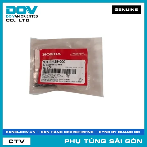 BU LÔNG TAY CÔN | HONDA PARTS CODE 90113438000 — 90113438000