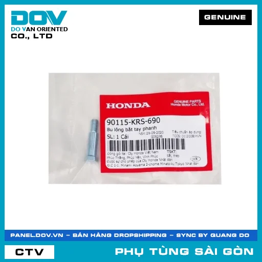 BU LÔNG BẮT TAY PHANH | HONDA PARTS CODE 90115KRS690 — 90115KRS690
