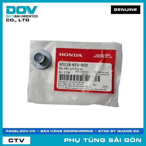 BẠC ĐỆM GIỮ ỐNG XẢ (PÔ) | HONDA PARTS CODE 90118KEV900 — 90118KEV900