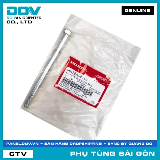 BU LÔNG BẮT ĐỘNG CƠ DƯỚI 8MM | HONDA PARTS CODE 90120198000 — 90120198000