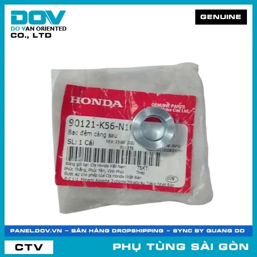 BẠC ĐỆM CÀNG SAU | HONDA PARTS CODE 90121K56N10 — 90121K56N10
