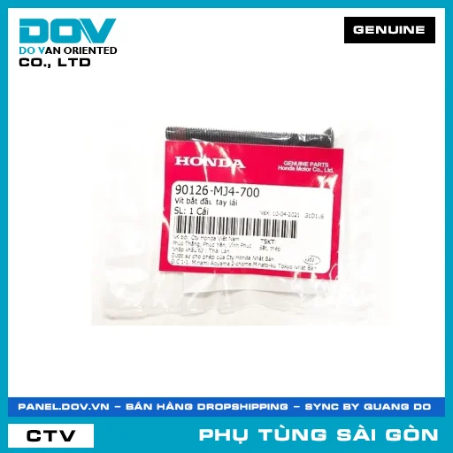 VÍT BẮT ĐẦU TAY LÁI | HONDA PARTS CODE 90126MJ4700 — 90126MJ4700
